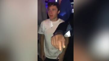 La curiosa reacción de Chiesa al ver una cámara en una discoteca