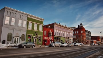 Leadville in Colorado was a bustling silver mining town in the 19th century but saw its population dwindle after its glory days ended.