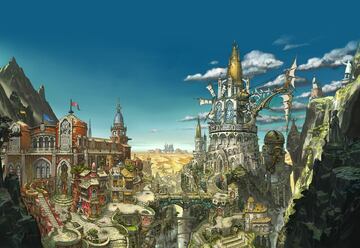 Ilustraci¨®n - Bravely Second (3DS)