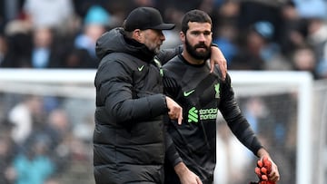 Alisson Becker ruled out for Liverpool