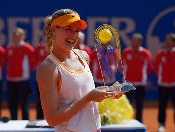 En 2014, previo al Roland Garros, Bouchard alzó el título de la Nürnberger Versicherungscup. Este triunfo fue el primero y es, hasta el momento, su único título del tour.