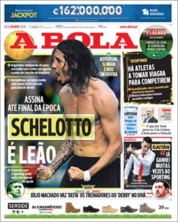 Portadas de la prensa mundial