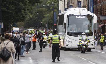 Las imágenes del entrenamiento del Real Madrid en Cardiff