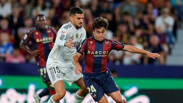23/09/25 PARTIDO PRIMERA DIVISION JORNADA 6 LEVANTE - REAL MADRID
DANI CEBALLOS CARLOS ALVAREZ