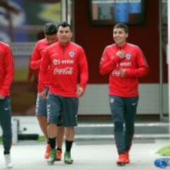 Jorge Sampaoli ya trabaja con
19 jugadores para el debut