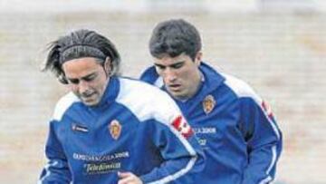 <b>PRUEBA SUPERADA. </b>Sergio García y Zapater, durante la prueba física que afrontaron ayer.