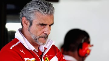 Maurizio Arrivabene en Suzuka.