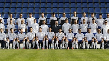 La plantilla de la temporada 2012-13.