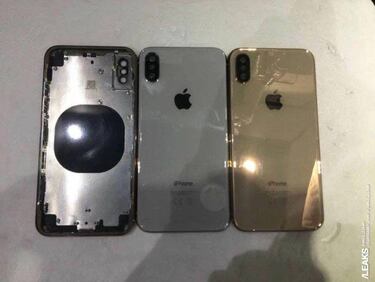 Imagen filtrada del nuevo iPhone X 2018 dorado