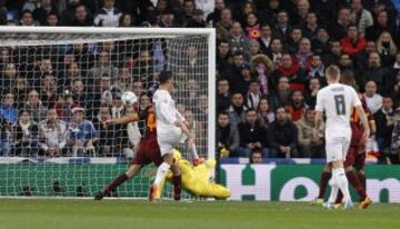 Cristiano Ronaldo marcó el 1-0 a pase de Lucas Vázquez.
