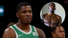 El cambio físico de Joe Johnson a los 41 años gracias al hot yoga