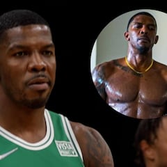 El cambio físico de Joe Johnson a los 41 años gracias al hot yoga