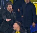 Con la decepción del momento y Simeone reaccionó así según quedó eliminado el Atleti