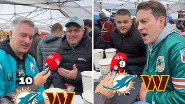 Commanders and Dolphins fans take Madrid: ‘Cerveza’, ‘Gracias’, and hilarious Spain facts