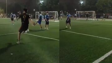 El golazo en un torneo amateur que se hizo viral en redes