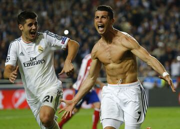 17goles con el Real Madrid