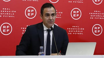 Carlos Velasco Carballo, presidente del Comité Técnico de Árbitros.