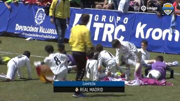 El Madrid se impone al Barça en la final de la IscarCup de benjamines