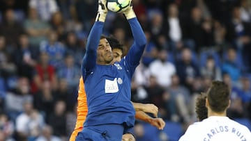 Dani Hern&aacute;ndez con el Tenerife. 