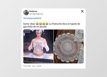 Los mejores memes del vestido de Cristina Pedroche en las Campanadas 2024