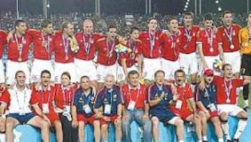 <b>VICTORIA ESPERADA. </b>La Selección derrotó a los otomanos y celebró uno de los pocos títulos que le quedaban por conquistar a España.