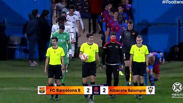 Resumen y goles del Barça B vs. Albacete de Primera RFEF