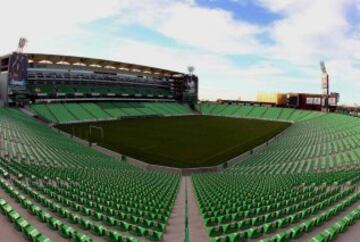 Los estadios inaugurados en los torneos cortos de la Liga MX