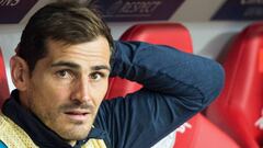 El guardameta espa&ntilde;ol del Oporto, Iker Casillas, fue suplente ante el Leipzig.