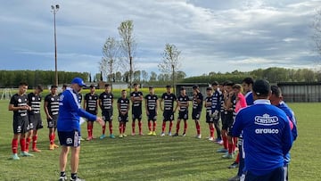 El mal inicio de la Roja Sub 15 en Italia