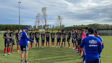 El mal inicio de la Roja Sub 15 en Italia