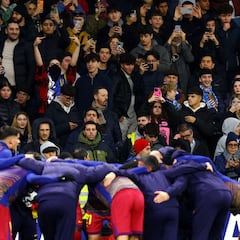 Imágenes de ratas azulgranas en el RCDE Stadium