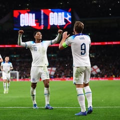 Inglaterra 3 - 1 Italia: resumen y goles de la clasificación de la Euro