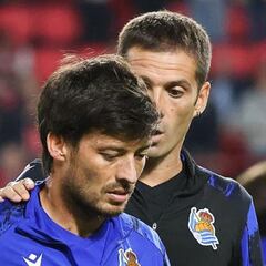 Silva se retira tocado antes de empezar