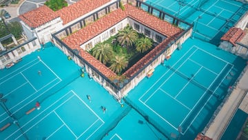 Imagen del recinto que acogerá el Rafa Nadal Tennis Centre de Hong Kong.