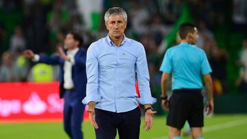 El entrenador del Betis Quique seti&eacute;n.