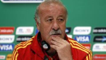 El seleccionador de Espa&ntilde;a, Vicente del Bosque.