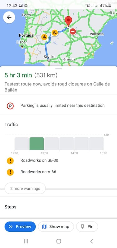 Google Maps: cómo consultar el tráfico en tiempo real y ver si hay atascos