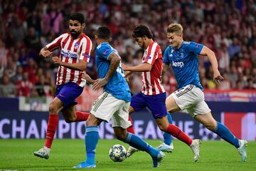 Diego Costa, Joao Felix, Danilo y  Matthijs de Ligt.