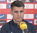 Morata: "Cristiano está acostumbrado a ganar, normal que lo esté pasando mal"