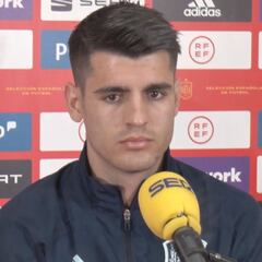 Morata: "Cristiano está acostumbrado a ganar, normal que lo esté pasando mal"
