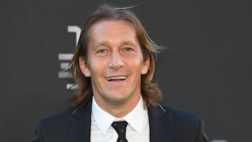 El exjugador del Real Madrid. M&iacute;chel Salgado.