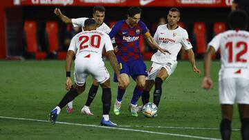 Sevilla 0-0 Barcelona: resumen y resultado del partido