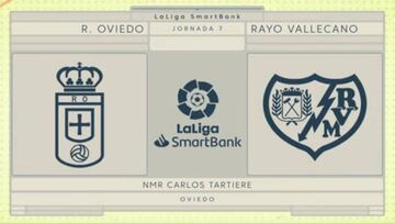 Resumen del Oviedo vs. Rayo de la Liga Smartbank