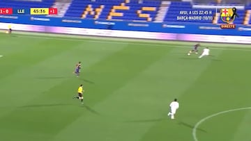 Impresionante es quedarse corto: el jugadón de 60 metros de la joya de la cantera del Barça