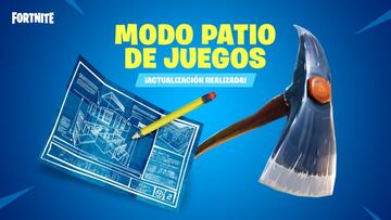 Fortnite Battle Royale: Patio de juegos