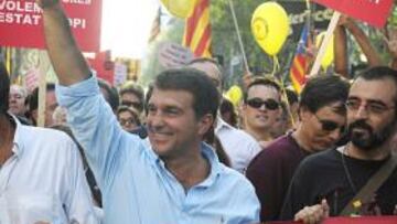 Laporta dice que está capacitado para gobernar en Cataluña