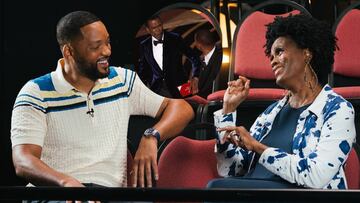 Will Smith y Janet Hubert.