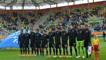 Selecci&oacute;n Mexicana Sub 20 previo al partido contra Jap&oacute;n. 