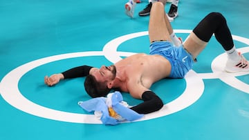 Facu Conte: "Quiero que me den la medalla ya. No me la voy a sacar"