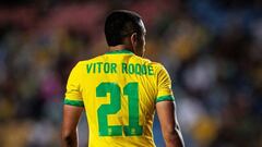 Vitor Roque, con Brasil.